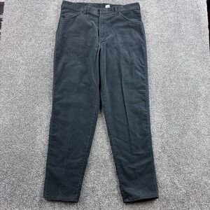Vintage Rustler Corduroy Pants Mens 36x32 Gray Cotton Blend Straight Workwear